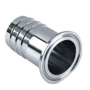 Stainless Steel SS304 Polished Sanitary 1.5" Triclamp Female Hose Barb Coupling for Hose Adapter